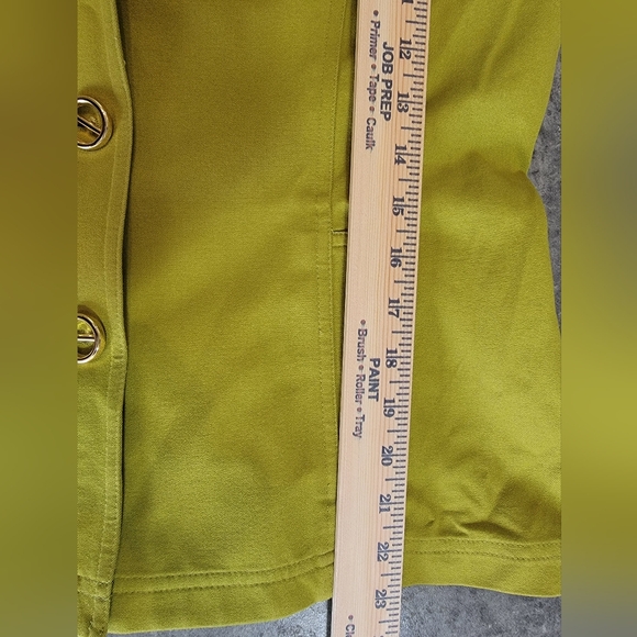 Jones New York Suit Separates Jacket Medium Green Gold - Picture 6 of 8